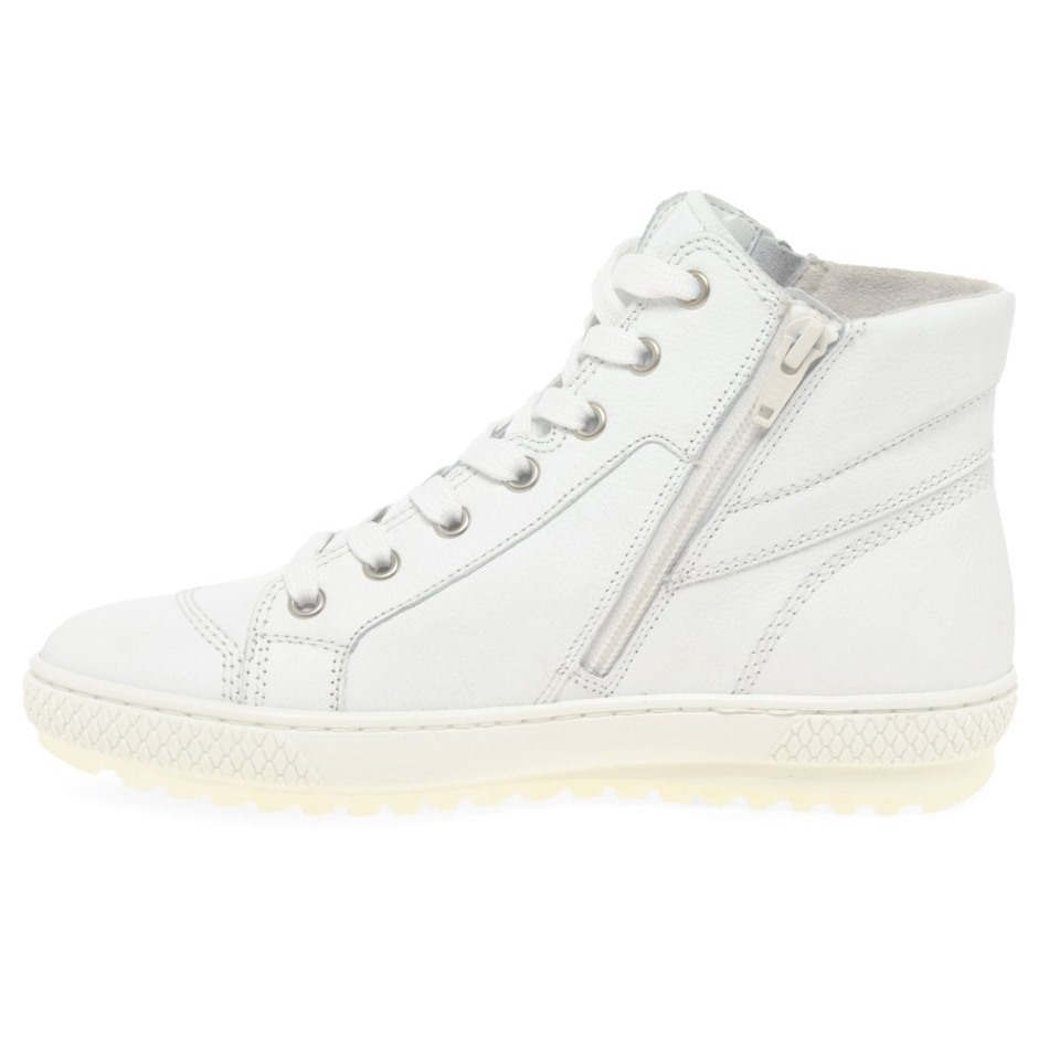 Gabour | Bottines Décontractées Exclusives Blanches Bulner Pour Femmes